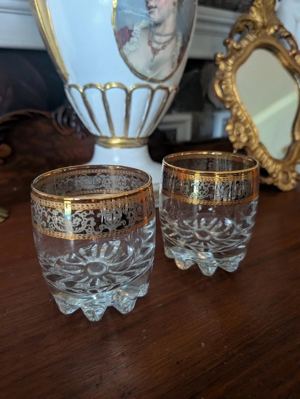 Vintage, set of 2,  Paşabahçe 